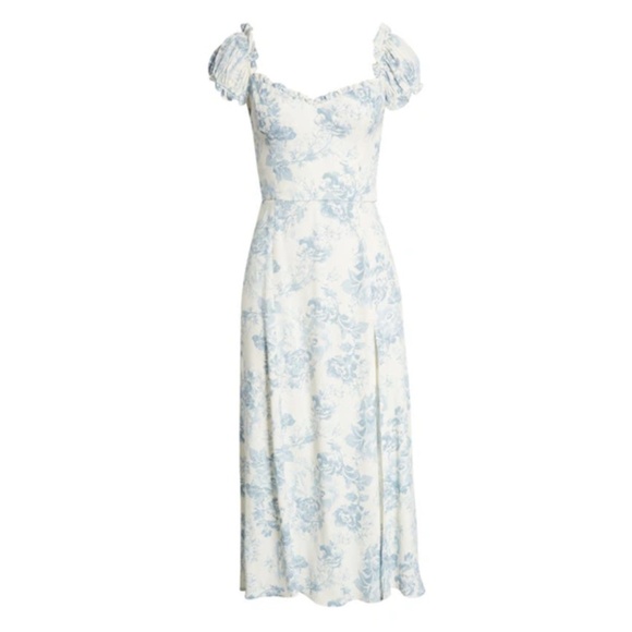 NEW Reformation Connell Dress Teacup 12